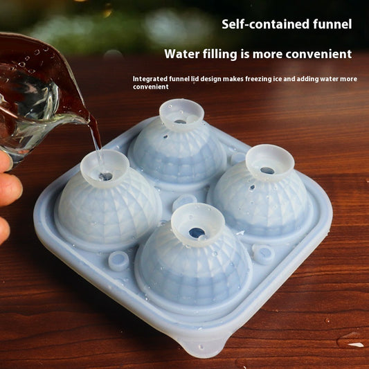 Silicone Ice Tray Round Mould